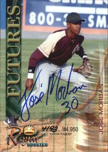 2000 Royal Rookies Futures Autographs #8 Jose Morban /4950