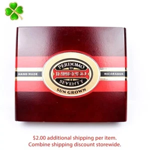 Perdomo Inmenso 7 x 70 Sun Grown Empty Wood Cigar Box 9.75" x 8" x 2.75" - Picture 1 of 12
