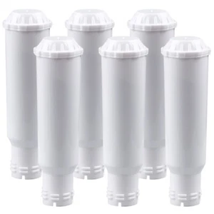 6 Coffee Machine Water Filter Compatible with Krups F088 Melitta 192830 Pro Aqua - Picture 1 of 4