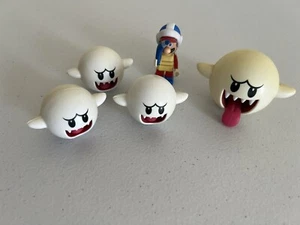 K'NEX Super Mario 3D Land Ghost House Boo Ghosts & Boomerang Mario Figures - Picture 1 of 1