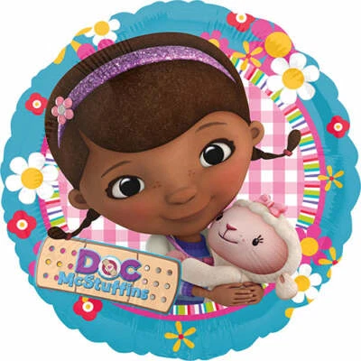 Globo Anagrama Doc McStuffins 18 pulgadas/46 cm Foto 1 de 4