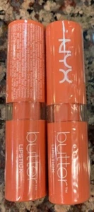 Lot Of 2 NYX Butter Lipstick BLS 09 West Coast NEW SEALED - Picture 1 of 3