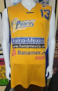 Distrito Pilares LNPB Shane Thorson Game Worn Mexican Basketball Jersey XL Tampa - Bild 1 von 6