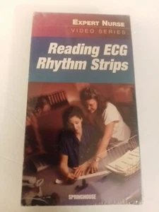 Reading ECG Rhythm Strips Expert Nurse Video Series VHS Tape / Booklet Brand New - Picture 1 of 2