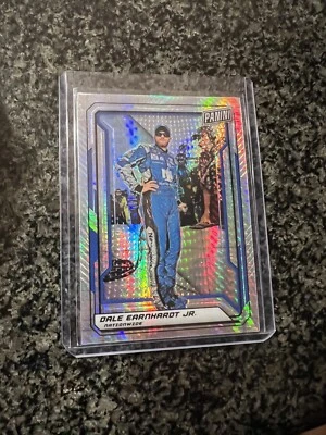 2019 Panini National VIP Dale Earnhardt Jr SILVER HYPER Prizm /99 SP NASCAR - Image 1 of 2
