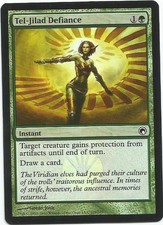 1x Foil - Tel-Jilad Defiance - Magic the Gathering MTG Scars of Mirrodin
