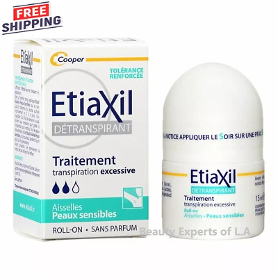 Антиперспирант Etiaxil для чувствительной кожи 15 мл срок годности 04/28 - Изображение 1 из 3