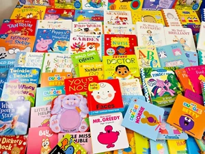 WholeSale/JobLot of 20-25 Children Board books for Baby and toddlers nursery NEW - Picture 1 of 12