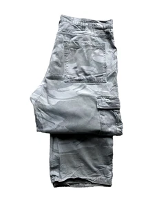 Men's Wrangler Cargo Trousers W38 X L30 Camo Wide Leg Skateboard Work - CM/02 - Picture 1 of 6