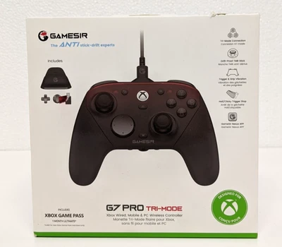 GameSir G7 Pro Tri-Mode Xbox Wired PC Wireless Controller Shadow Ember Open Box - Image 1 of 4