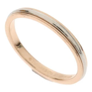 Tiffany & Co.  AU750PG 18K pink gold K18 PT950 PT conation ring  US 5.5 875796 - Picture 1 of 5