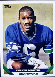 🔥 1993 Topps - Kelvin Martin #451 - Seattle Seahawks ✨ - Imagen 1 de 2