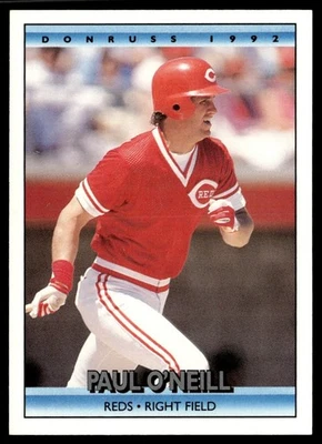 1992 Donruss Paul O'Neill Cincinnati Reds #63 - Image 1 of 2