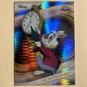 2025 Topps Chrome Disney The White Rabbit Prism Refractor #180 - Imagen 1 de 2