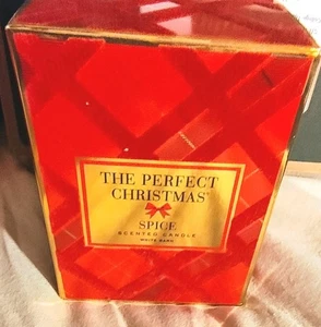 Vela perfumada Bath & Body Works White Barn The Perfect Christmas 10 oz - Imagen 1 de 7