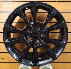 Dodge Caliber Black 18" inch OEM Wheel Rim 2010-2017 2381 - Picture 1 of 9