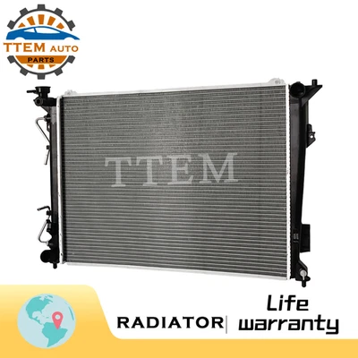 CU2831 Radiator for Hyundai Sonata Kia Magentis Optima 2.4L 2.7L 3.3L 3.8L L4 V6 Foto 1 de 4