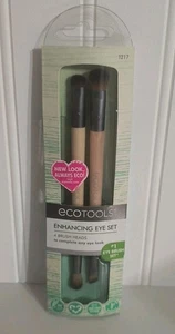 Ecotools 2 pezzi Set 4 pennelli trucco occhi doppia estremità 1217 vegan confezione danni - Foto 1 di 2