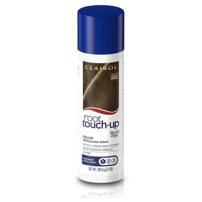 Root Touch-Up by Nice'n Easy Temporary Hair Coloring Spray Medium Brown Hair ... - Image 1 of 4