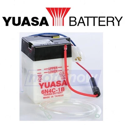Yuasa Conventional 6V Battery for 1974-1976 Honda XL70 - Electrical lq - Image 1 of 4