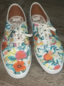 Keds Rifle Paper Co Lively Meadow on White Floral Sneaker Gr. 11 WF63103 NEU - Bild 1 von 7