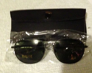 GAFAS DE SOL ROTHCO GI TIPO AVIADOR - 58 MM / ""CE"" - Marco negro/lente de humo - Imagen 1 de 3