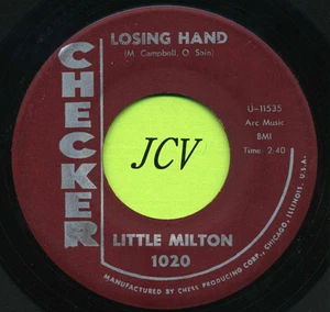 LITTLE MILTON Losing Hand / I Wonder Why    R&B - SOUL 45  RPM  RECORD - Picture 1 of 1