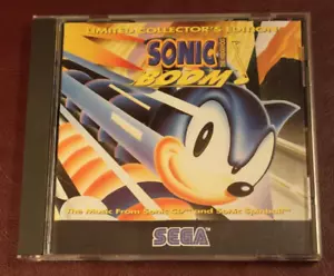 Vintage Sonic The Hedgehog Boom Limited Collector's Edition CD **CASE ONLY** - Picture 1 of 6