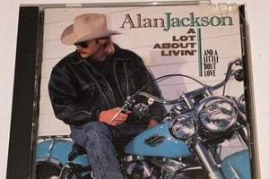 Alan Jackson A Lot About Livin’ And A Little ‘Bout Love Country Music Cd 4J10 - Imagen 1 de 4