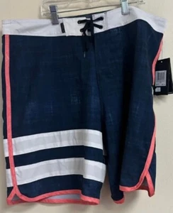 Pantalones cortos de mesa multicolor Hurley para hombre Phantom Block fiesta talla 33 - Imagen 1 de 5