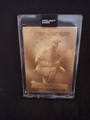 2020 Topps Project 2020 1990 Topps /11969 Frank Thomas Don C #73 HOF - Image 1 of 2