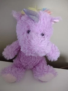 Hug Fun Purple Rainbow Pastel Unicorn Plush Stuffed Animal 11'' - Bild 1 von 5