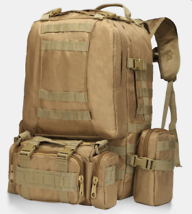 Taktischer Rucksack Survival Army Rucksack Angriffspack Militär 50/60L Tasche