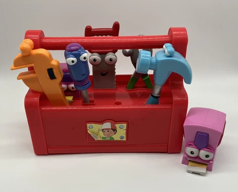 2007 Disney Handy Manny Singing Dancing Talking Musical Tool Box(Missing 1 Tool) Cover