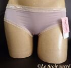 PASSIONATA Beauty Kit shorty boxer S mauve grisé dentelle lingerie neuf 