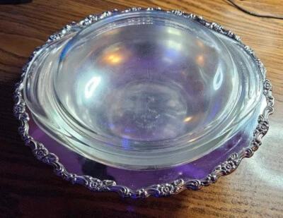 Oneida Royal Provincial Footed Casserole Dish. Vintage  - Image 1 of 4