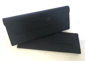Estuche para Anteojos Randy Jackson & Kirkland Triple Duro Negro RJ Almacenamiento Triángulo - Imagen 1 de 7