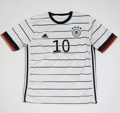Camiseta Adidas de fútbol local Alemania 2019-2021 edición del jugador #10 Brandt Aeroready Foto 1 de 4