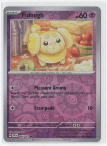 Pokemon Stellar Crown - 066/142 Fidough Reverse Holo - Picture 1 of 1