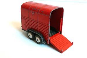 CORGI TOYS RICE "PONY TRAILER" BON ÉTAT REMORQUE À CHEVAUX - Picture 1 of 5