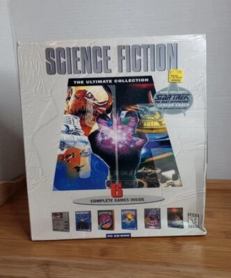 Science Fiction The Ultimate Collection - 6 NOS PC Games. Sealed. Vintage  - Image 1 of 4