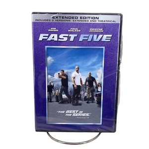 NEW DVD Fast Five Extended Version & Theatrical Dwayne Johnson Vin Diesel  - Imagen 1 de 5