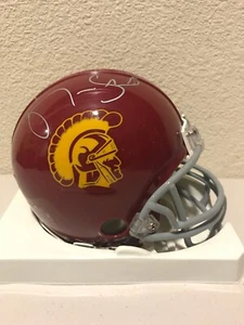 Matt Leinart Signed USC Trojans Mini Helmet PSA/DNA - Picture 1 of 5