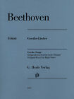 Beethoven Goethe Songs High Voice Piano Vocal Henle Urtext Sheet Music Book