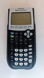 Texas Instruments TI-84 Plus Graphing Calculator Black w/ Cover - Picture 1 of 6