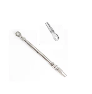 T316 Stainless Steel Swageless Eye Turnbuckle set for 1/8" Cable Set - Picture 1 of 1