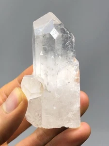 Reiki Charged Quartz Natural Point Brazil 3.2oz! Q26 - Picture 1 of 12