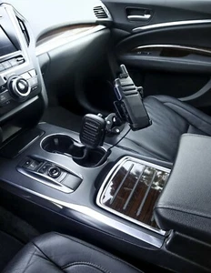 Seat bolt mount and mic holder for BaoFeng Icom Kenwood Motorola Yaesu HT - Picture 1 of 3