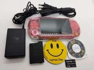 Sistema Sony PSP 2000 con cargador color rosa claro región importación gratuita personalizado - Imagen 1 de 12
