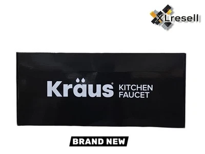 KRAUS Bolden Single-Handle Pull-Down Sprayer Kitchen Faucet Matte Black KPF-1610
